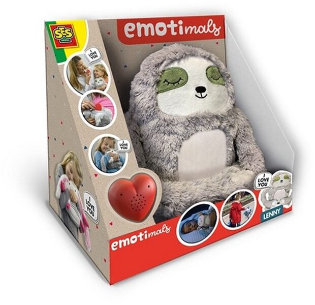 Plush with voice recorder SES Emotimal Lenny