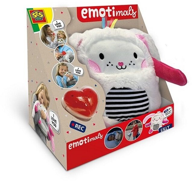 Plush with voice recorder SES Emotimal Lilly 23cm