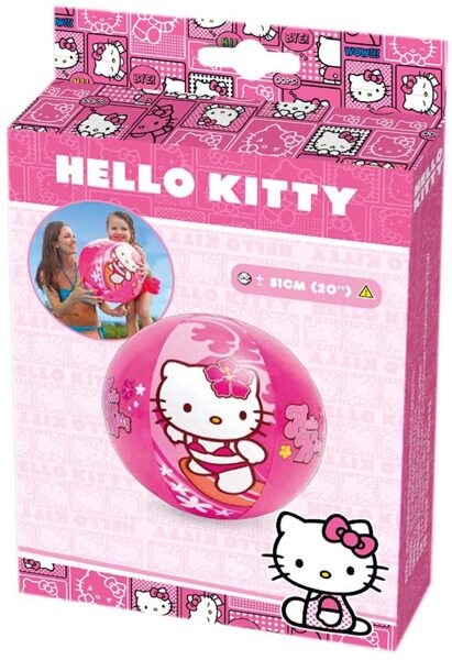 Pludmales piepūšamā bumba Hello Kitty