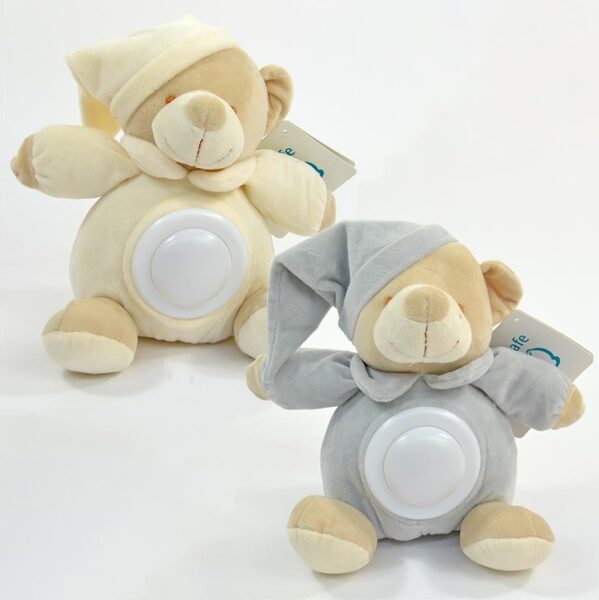 Baby Plush Teddy Bear with LED Night Light