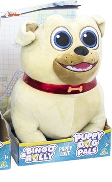 Mīkstā rotaļlieta Disney Junior Puppy Dog Pals Rolly