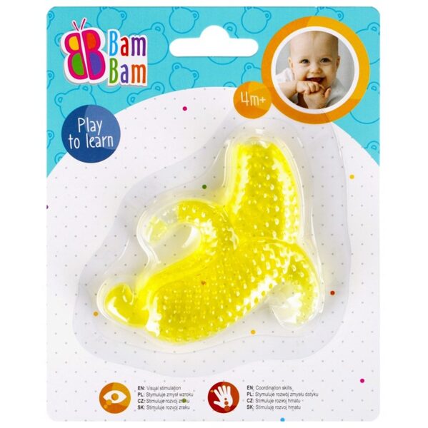 Baby teether toy banana