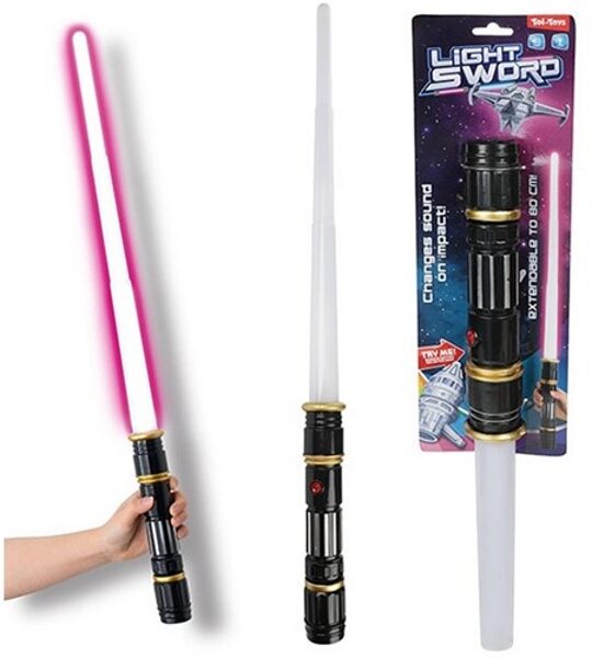 Lightsaber with light and sound